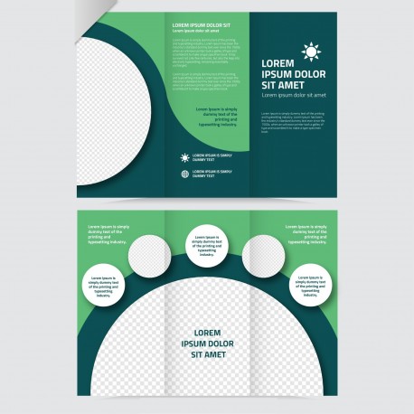 Plantilla: Flyer triptico para negocios Plantilla: Flyer triptico para negocios