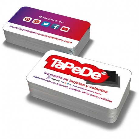 Tarjetas Mate Boleado