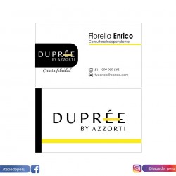 Tarjetas Personales Dupree