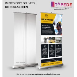 Roll Screen 0.85 x 2 metros...